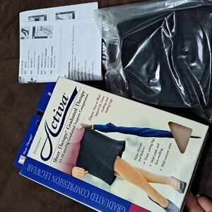 2/$40 Pantyhose,Control Top Sheer Therapy Compression Stockings 15-20mmHg